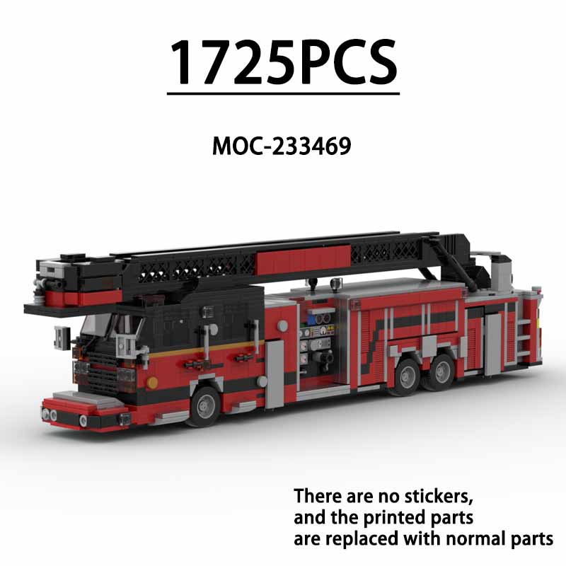 Fire Escape Ladder - MOC-233469 100ft tour échelle camion de