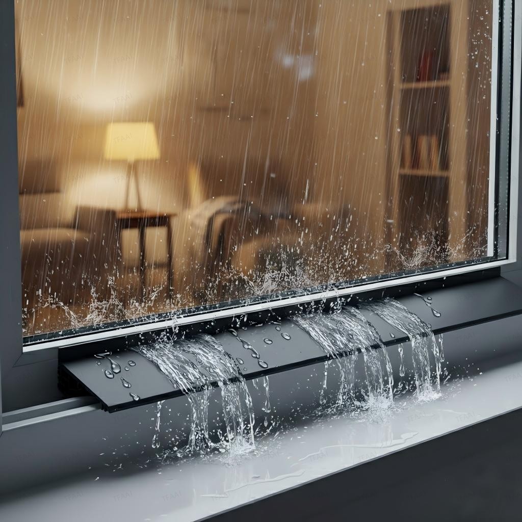 Window Lock Bar - Bande d'étanchéité coupe-vent en TPE pour