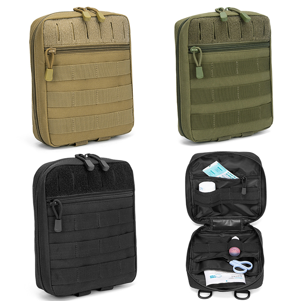 First Aid Bag Kit - Pochette tactique Molle EDC, trousse de
