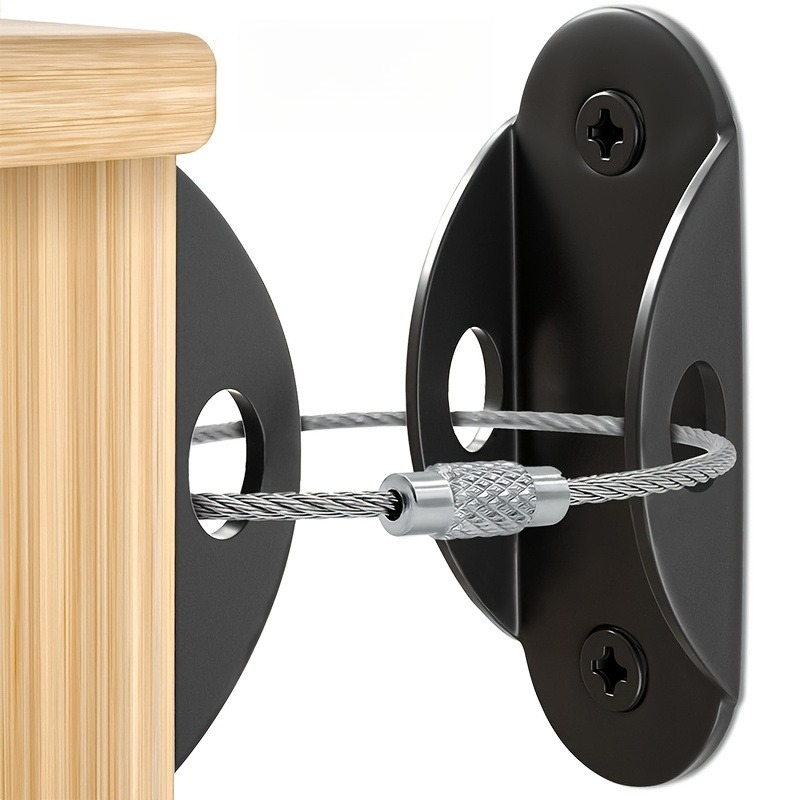 Earthquake Anchor Strap - Ancrages muraux pour meubles avec sangles