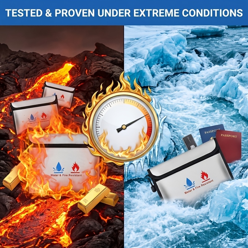 Pochette de voyage ignifuge et - Fire Safe Document avis et prix