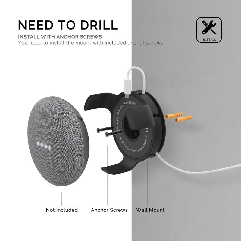 Support mural de prise pour Go - Google Speaker Nest Audio avis et prix