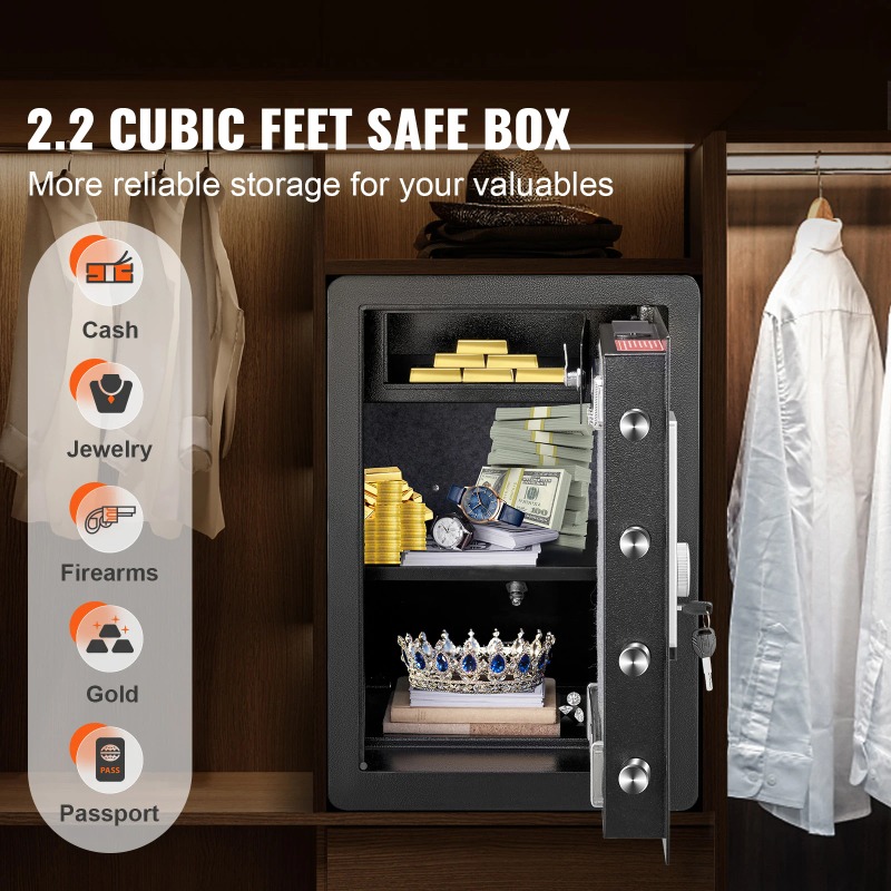 SucceBuy coffre-fort électriqu - Fire Safe Document avis et prix