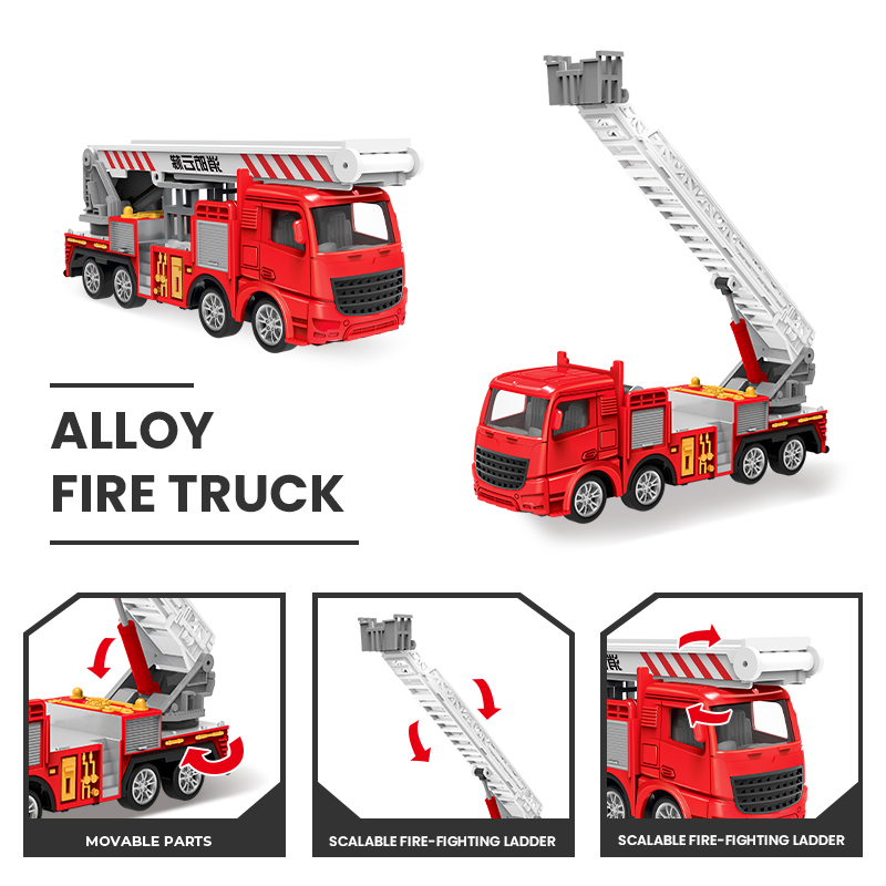 Camion de pompier moulé sous p - Fire Escape Ladder avis et prix