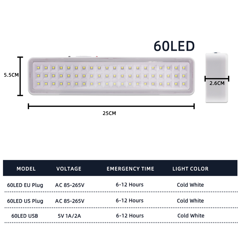 60LED lampe de lutte contre l' - Power Outage Light avis et prix
