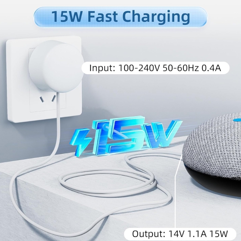 Adaptateur d'alimentation pour - Google Speaker Nest Audio avis et prix