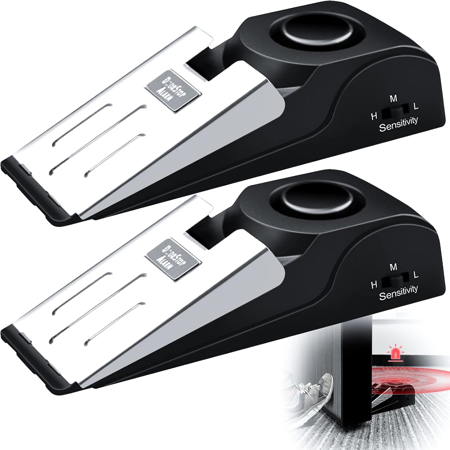1/2 pièces Portable voyage 120 - Door Stop Alarm avis et prix